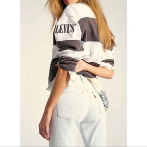 Levi’s 501 womens called faint hearted from sample sale NWT size 27 x 30 raw hem